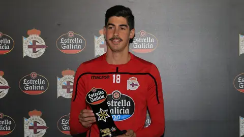 Carlos Fernández Jugador Estrella Galicia octubre 2018
