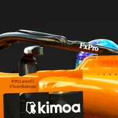 Detalle del monoplaza con el que correrá Fernando Alonso en Abu Dabi Detalle del monoplaza con el que correrá Fernando Alonso en Abu Dabi