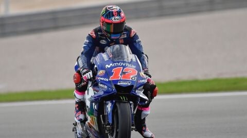 Maverick Vi&ntilde;ales en los test de Valencia en Cheste