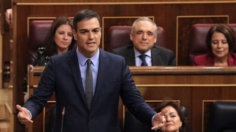  Pedro S&aacute;nchez en el Congreso