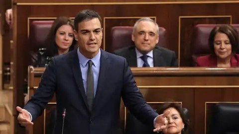 Pedro Sánchez en el Congreso Pedro Sánchez en el Congreso