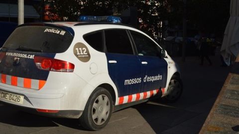 Imagen de un coche de los Mossos d&#39;Esquadra