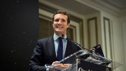 El presidente del Partido Popular (PP), Pablo Casado,