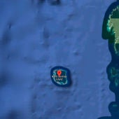 Isla Sentinel del Norte, en el Océano índico