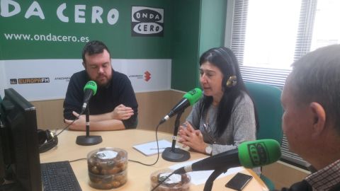 Pascual Urb&aacute;n, presidente de Datelx, Francisco Rubio, palmerero y Antonio Garc&iacute;a, concejal de Medio Rural del Ayuntamiento de Elche analizan el presente y el futuro del d&aacute;til