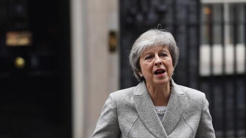 La primera ministra brit&aacute;nica, Theresa May
