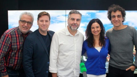 Leo Harlem, Carlos Latre, Carlos Alsina, Carolina Noriega, Jes&uacute;s Manzano
