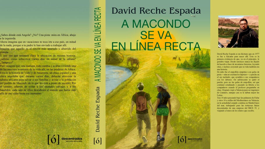 El escritor ilicitano David Reche se adentra de &Aacute;frica con "A Macondo se va en l&iacute;nea recta"