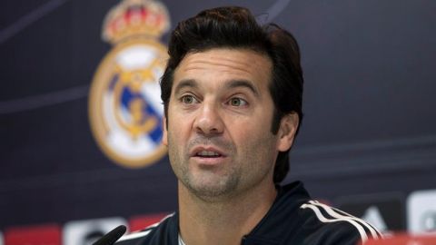 Santiago Solari, en rueda de prensa