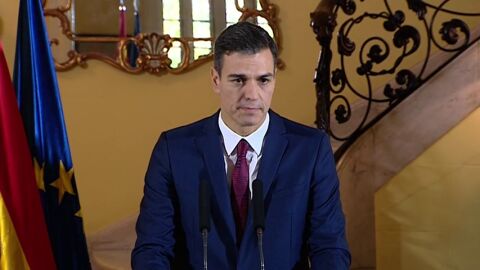 Pedro S&aacute;nchez mantiene el veto de Espa&ntilde;a al acuerdo del 'brexit': "Las garant&iacute;as a&uacute;n no son suficientes"