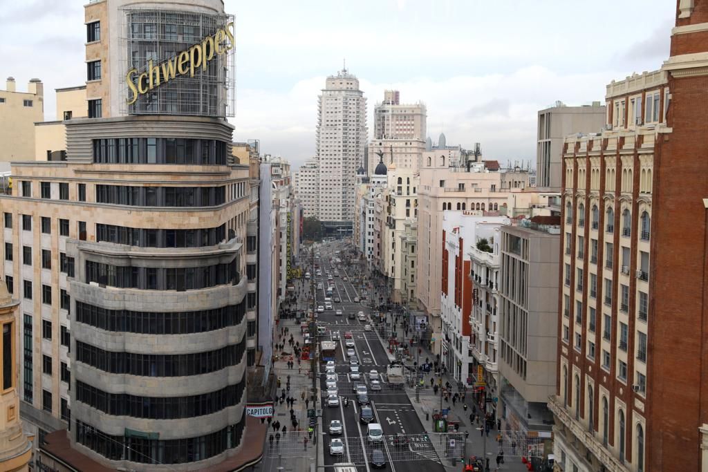 La diosa Diana de Gran Vía La diosa Diana de Gran Vía