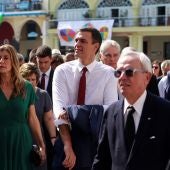 El presidente del Gobierno de España, Pedro Sánchez y su esposa María Begoña Gómez en su visita a Cuba