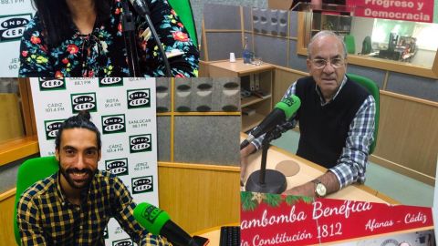 Hoy hablamos con el bailaor Eduardo Herrero, con Manuel Men&iacute; de la asociaci&oacute;n &lsquo;Calor en la noche&rsquo;, les contamos los detalles de una zambomba ben&eacute;fica organizada por AFANAS y charlamos con Antonio moreno de UPyD, en &lsquo;C&aacute;diz en la Onda&rsquo; con Carmen Pa&uacute;l.