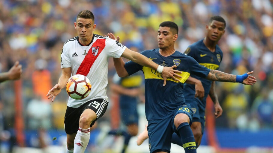 Momento del Boca - River de la final de la Confederaciones