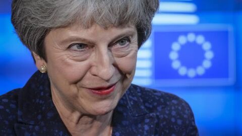 La primera ministra brit&aacute;nica, Theresa May