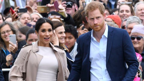 Los duques de Sussex, Meghan Markle y el príncipe Harry Los duques de Sussex, Meghan Markle y el príncipe Harry