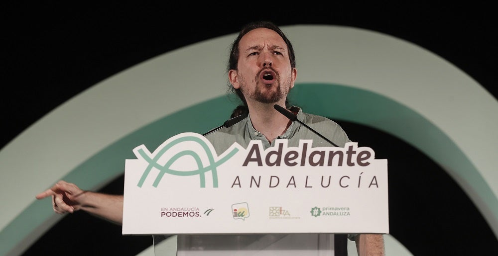 Pablo Iglesias dice que Andalucía es "el segundo plato" para Susana Díaz Pablo Iglesias dice que Andalucía es "el segundo plato" para Susana Díaz