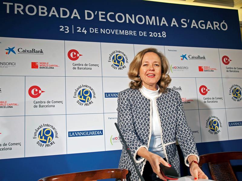 Calviño ve "difícil pero no imposible" aprobar los Presupuestos 2019 Calviño ve "difícil pero no imposible" aprobar los Presupuestos 2019