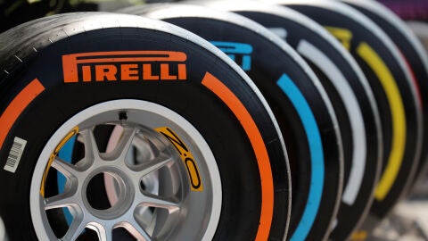 Los neum&aacute;ticos Pirelli, antes de un Gran Premio