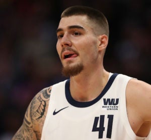 Juancho Hernangómez, con los Nuggets Juancho Hernangómez, con los Nuggets