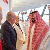 El Rey Juan Carlos se fotografía con el príncipe heredero saudí 