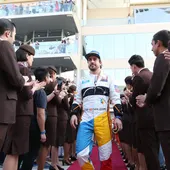 Fernando Alonso en el GP de Abu Dabi Fernando Alonso en el GP de Abu Dabi