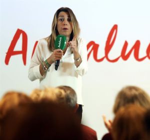 La Presidenta de la Junta de Andalucía en funciones, Susana Díaz La Presidenta de la Junta de Andalucía en funciones, Susana Díaz