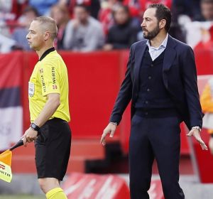 El entrenador del Sevilla, Pablo Machín El entrenador del Sevilla, Pablo Machín