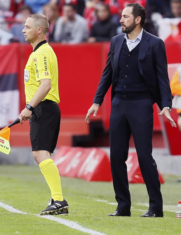 Pablo Machín: "No había soñado con ser líder, no soy un soñador, soy bastante realista" Pablo Machín: "No había soñado con ser líder, no soy un soñador, soy bastante realista"