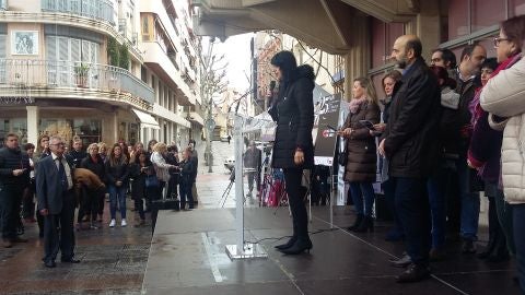 La Plaza Mayor de C.Real ha acogido el acto institucional contra la violencia de g&eacute;nero