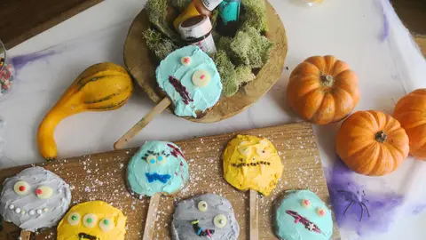 Piruletas de halloween Cocinatis