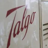 Vista de un vagón de un tren de la empresa española Talgo Vista de un vagón de un tren de la empresa española Talgo