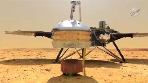 Siete minutos de terror: la nave Insight aterriza en Marte 