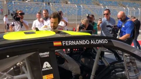 laSexta Deportes (26-11-18) Fernando Alonso se sube al Chevrolet ZL1 de la NASCAR en Bar&eacute;in
