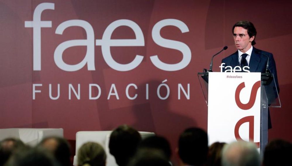 Aznar en el tercer Foro Ideas FAES