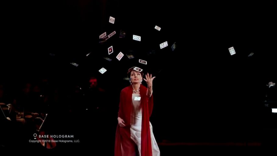 REEMPLAZO Mar&iacute;a Callas alcanza la inmortalidad en Londres gracias a un holograma