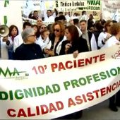 Huelga de médicos en Andalucía