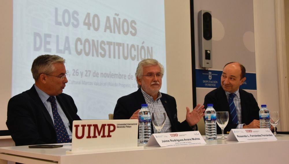Rosendo Fernandez inaguracion dos 40 anos da constitución