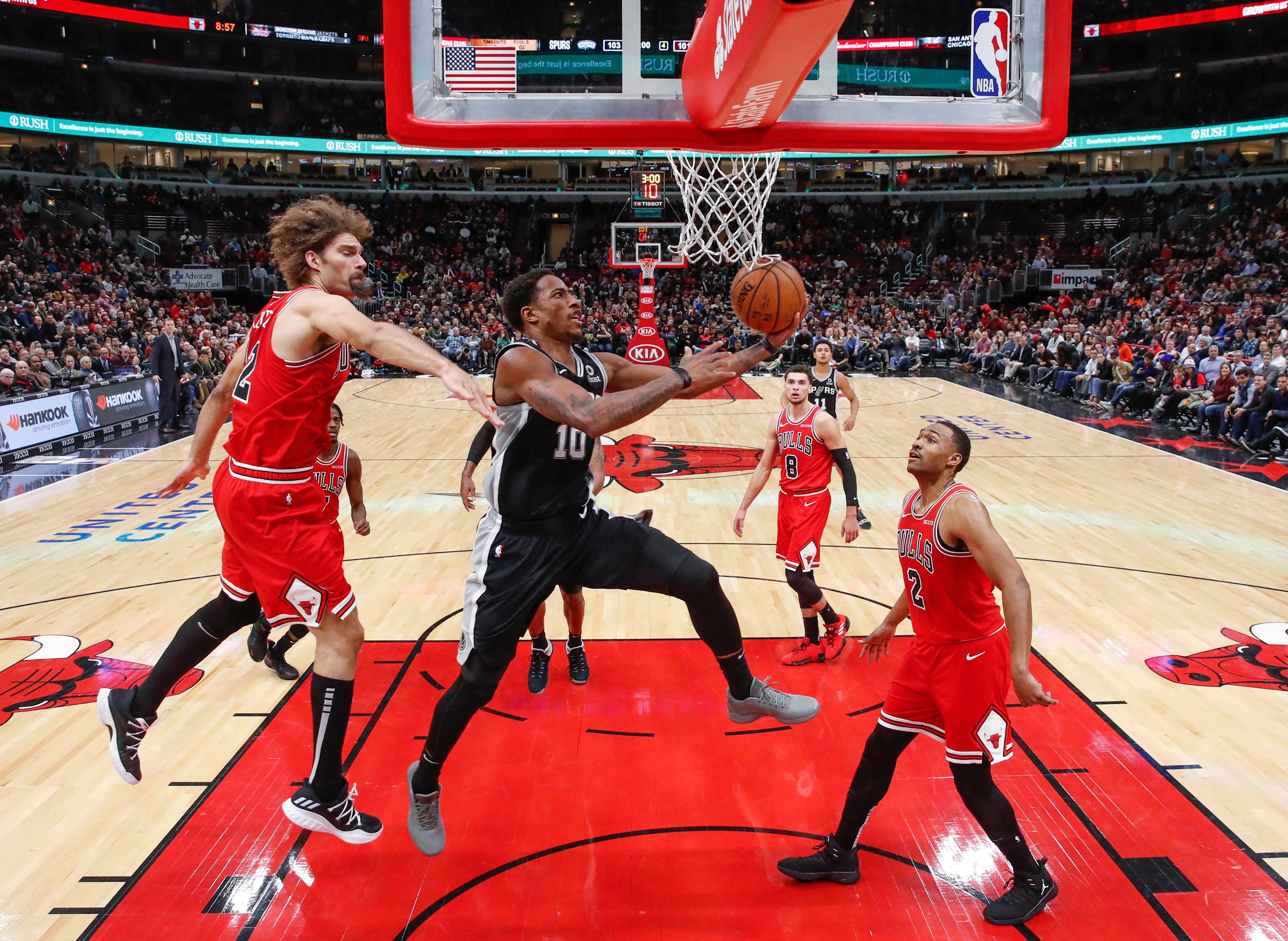Unos Spurs sin Pau Gasol ganan a unos diezmados Bulls; derrota de Ricky Rubio y Utah Jazz Unos Spurs sin Pau Gasol ganan a unos diezmados Bulls; derrota de Ricky Rubio y Utah Jazz