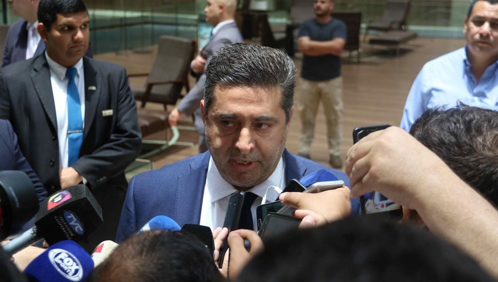 El presidente de Boca Juniors Daniel Angelici El presidente de Boca Juniors Daniel Angelici