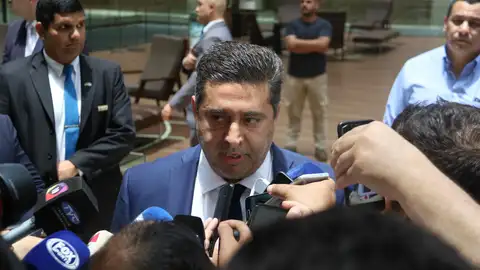 El presidente de Boca Juniors Daniel Angelici El presidente de Boca Juniors Daniel Angelici