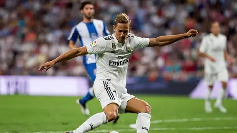 Marcos Llorente, jugador del Real Madrid. Marcos Llorente, jugador del Real Madrid.