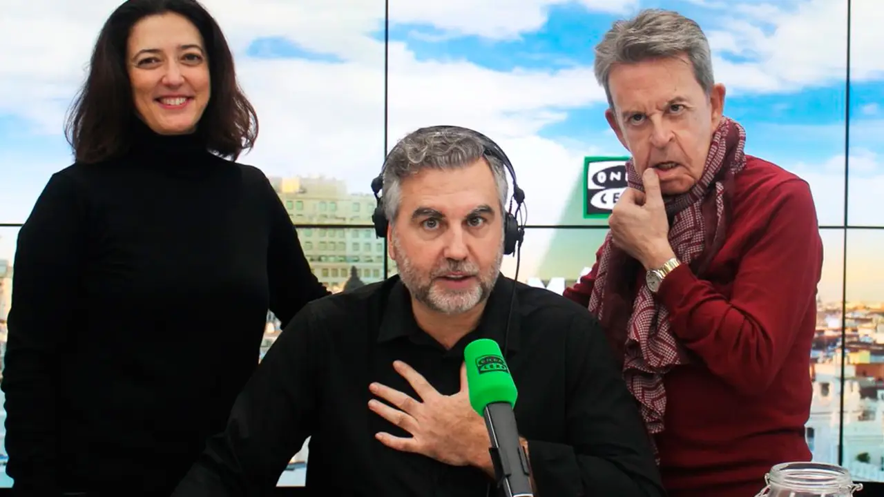 Rosa Belmonte, Carlos Alsina y Josemi Rodríguez Sieiro Rosa Belmonte, Carlos Alsina y Josemi Rodríguez Sieiro