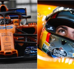 Carlos Sainz, en su primera día con McLaren Carlos Sainz, en su primera día con McLaren