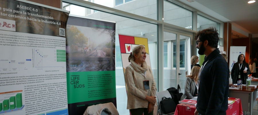 El ITC presente con el proyecto REDIT en la I Feria Castelló Crea Empleo El ITC presente con el proyecto REDIT en la I Feria Castelló Crea Empleo