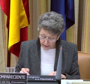 Comparecencia en el Congreso de Rosa María Mateo Comparecencia en el Congreso de Rosa María Mateo