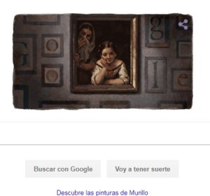 Doodle de Google sobre Bartolomé Esteban Murillo Doodle de Google sobre Bartolomé Esteban Murillo