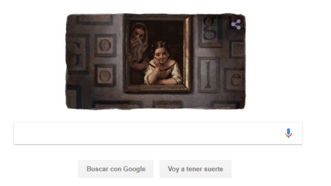 Doodle de Google sobre Bartolom&eacute; Esteban Murillo