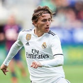 Luka Modric, en un partido con el Real Madrid