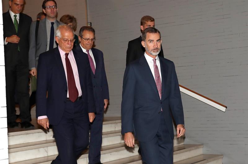 El Rey reivindica el papel de su padre en la "transformación" de España El Rey reivindica el papel de su padre en la "transformación" de España